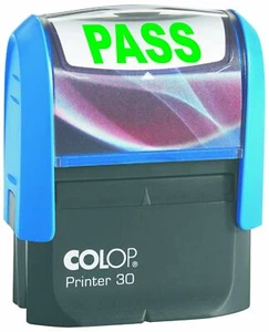 COLOP Printer 30 Pass Word Stamp - Green Ink - Picture 1 of 1