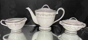 Noritake Tea Set...Norwood pattern...Set of (8) Tea Cups & Saucers, HTF, Appears - Picture 1 of 21