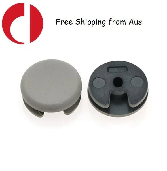 1PC 3DS/2DS/XL Replacement Grey Joystick Thumb Pad Circle Cap Nintendo Models - image 1 of 1