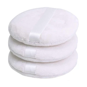 4 Inch Powder Puff, Washable Large Body Powder Puff for Face Cleaning,Makeup New - Picture 1 of 12