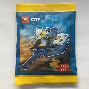 LEGO City Sky Police With Jet Paper Bag Set 952307 Minifigure SEALED - Picture 1 of 3