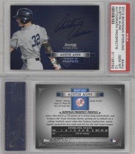 2012 Bowman Sterling Prospect Auto Austin Aune #BSAP-AAU PSA 10 GEM MT Auto