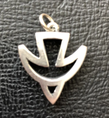 Colgante Paloma 3D Descendente Plata Esterlina Pesada JAMES AVERY De Colección Raro Foto 1 de 3