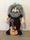 The JERRY GARCIA DOLL 1998 Made By Gund For LIQUID BLUE Plush With Guitar