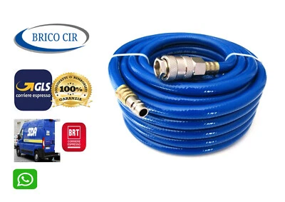 YATO TUBO ARIA COMPRESSA IN PVC 10MM X 10 METRI 300PSI ATTACCO RAPIDO COMPRESSORE