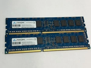 Axiom 8GB DDR3-1600 NON-ECC 1024MX64 1600 MGZ Desktop Memory Ram **KIT OF 2** | - Afbeelding 1 van 3