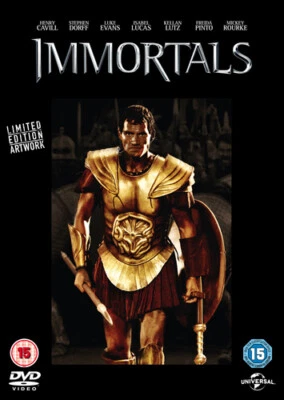 Immortals DVD (2013) Mickey Rourke, Singh (DIR) cert 15 FREE Shipping, Save £s - Image 1 of 2