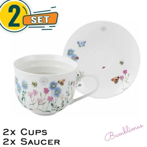 ROYAL BOTANIC GARDENS, KEW Meadow Bugs CUP & SAUCER - Picture 1 of 5