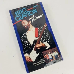 Vintage 1988 Eric Clapton and Friends VHS New Sealed Rock Music Phil Collins - Picture 1 of 5