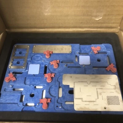 Soporte para PCB Placa Base para iPhone X CPU NAND Chips BGA Posicionamiento Desoldadura P Foto 1 de 3