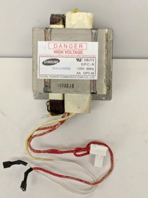 FOR PARTS ONLY-Samsung Microwave Transformer Replacement - Samsung ME16K3000AS - Image 1 of 4