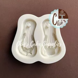 Stampo infradito in silicone a tema spiaggia, 2 diversi modelli - Foto 1 di 6