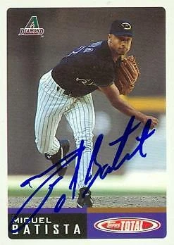 Miguel Batista autographed Baseball Card (Diamondbacks) 2002 Topps Total #937 - Image 1 of 1