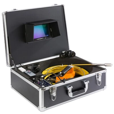 AREBOS Profi Rohrkamera Kanalkamera Inspektionskamera mit USB-Anschluss  - Bild 1 von 4