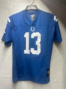 Indianapolis Colts Blue NFL #13 TY Hilton Size Youth Large Jersey - Picture 1 of 6