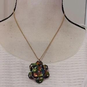 Michael Anthony 585 14K Yellow Gold Rope Chain Necklace with Spectacular Pendant - Picture 1 of 10