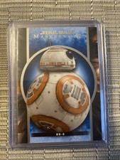 2022 Topps Star Wars Masterwork - BB-8 - #25 Blue Parallel