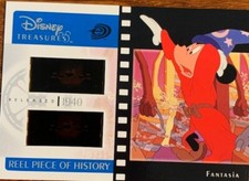 2003 Upper Deck Disney Treasures Reel Piece of History #PH2 Fantasia