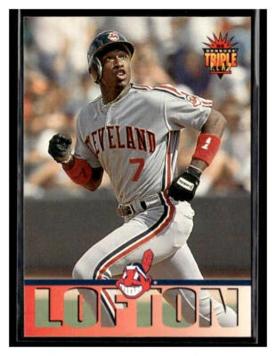 1994 Triple Play #115 Kenny Lofton - Image 1 of 2