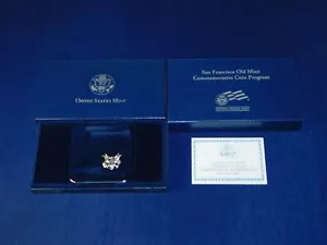 1906-2006 US MINT SAN FRANCISCO OLD MINT SILVER DOLLAR COMMEMORATIVE COIN w/COA - Picture 1 of 8