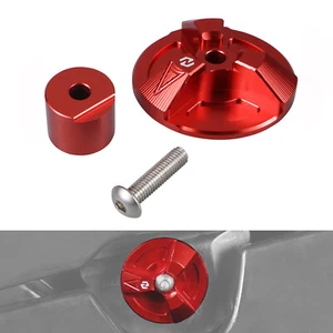 Fuel Petcock Turn Lever Knob Screw #16963-HP1-000 For Honda TRX450ER TRX450R Red - Picture 1 of 9
