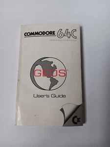Commodore 64C GEOS Users Guide Version 1.2 Second Printing - Paperback - Photo 1/10