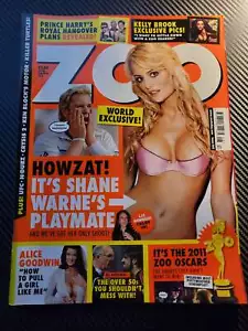 Zoo Magazine 25 February 3 March 2011 (Rare)(957) Alice Goodwin POSTER - Picture 1 of 4