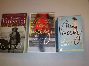 Penny Vincenzi 3 Paperbacks - The Decision / No Angel / An Absolute Scandal - Picture 1 of 11