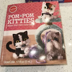 Kit artigianale gattini Klutz PomPom nuovi con scatola dagli 8 anni in su usati - Foto 1 di 4
