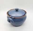 Mesa Sky Blue By Dansk Covered Onion Soup Bowl With Lid, Pottery Sugar Salsa
