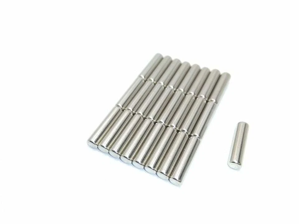 RADIAL MAGNETS Neodymium Magnet Disk N35 D1/8" x 1/2"(A) - Price is per magnet