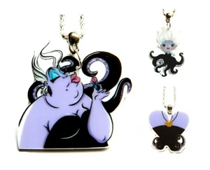 URSULA ACRYLIC PENDANT NECKLACE SEA WITCH THE LITTLE MERMAID - Picture 1 of 4