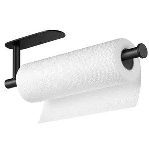 Bathroom Kitchen Paper Towel Holder Roll Holder Stand Self Adhesive Wall Mounted - Picture 1 of 1