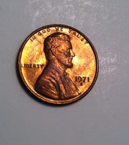 1971-S/S RPM RB Uncirculated Lincoln Cent - Unlisted? Cover