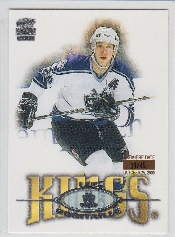 2000-01 PACIFIC PARAMOUNT LUC ROBITAILLE /45 PREMIERE DATE PARALLEL #114 Kings - Image 1 of 1