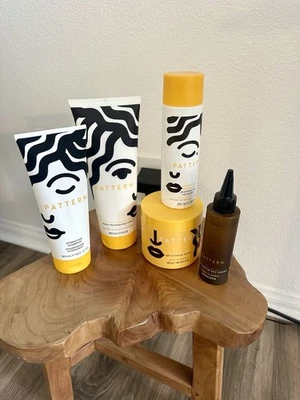 Pattern NEW Hair Care Lot Full Size Shampoo Conditioner Serum Gel $130 Value - Image 1 of 4