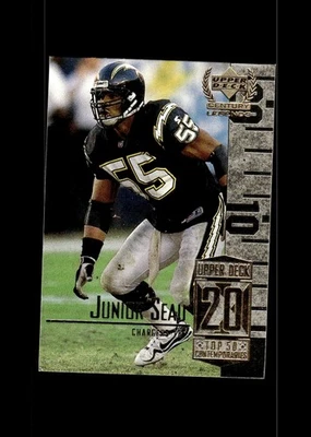 1999 Upper Deck Century Legends #70 Junior Seau San Diego Chargers - Image 1 of 2