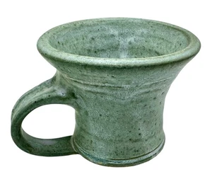 Handmade Studio Art Pottery Miniature Mug Cup Aqua Blue Espresso Children’s 2.5” - Picture 1 of 7