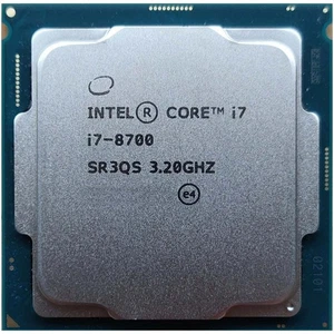 CPU Processor Intel Core i7 8700 3,20GHZ SR3QS LGA1151 V2 LGA 1151 Desktop - Picture 1 of 2