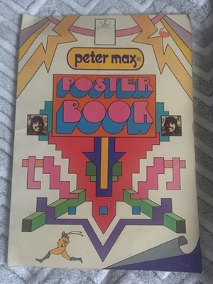 Vintage 1970 By Peter Max Poster Book Printed In The USA Second Printing - Image 1 of 4
