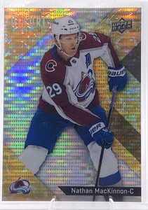 2024-25 Upper Deck Allure - Nathan MacKinnon #29 Gold Glitter Bomb /199 - Bild 1 von 5