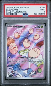 2024 Pokemon Ssp En-Surging Sparks Exeggcute #192 PSA 9 - Bild 1 von 2