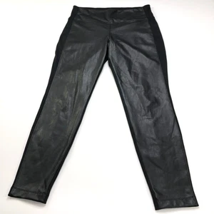 Athleta Delancey Shine Pant LG (Fit 32W 28L) High Rise Faux Leather Pant 631858 - Picture 1 of 10
