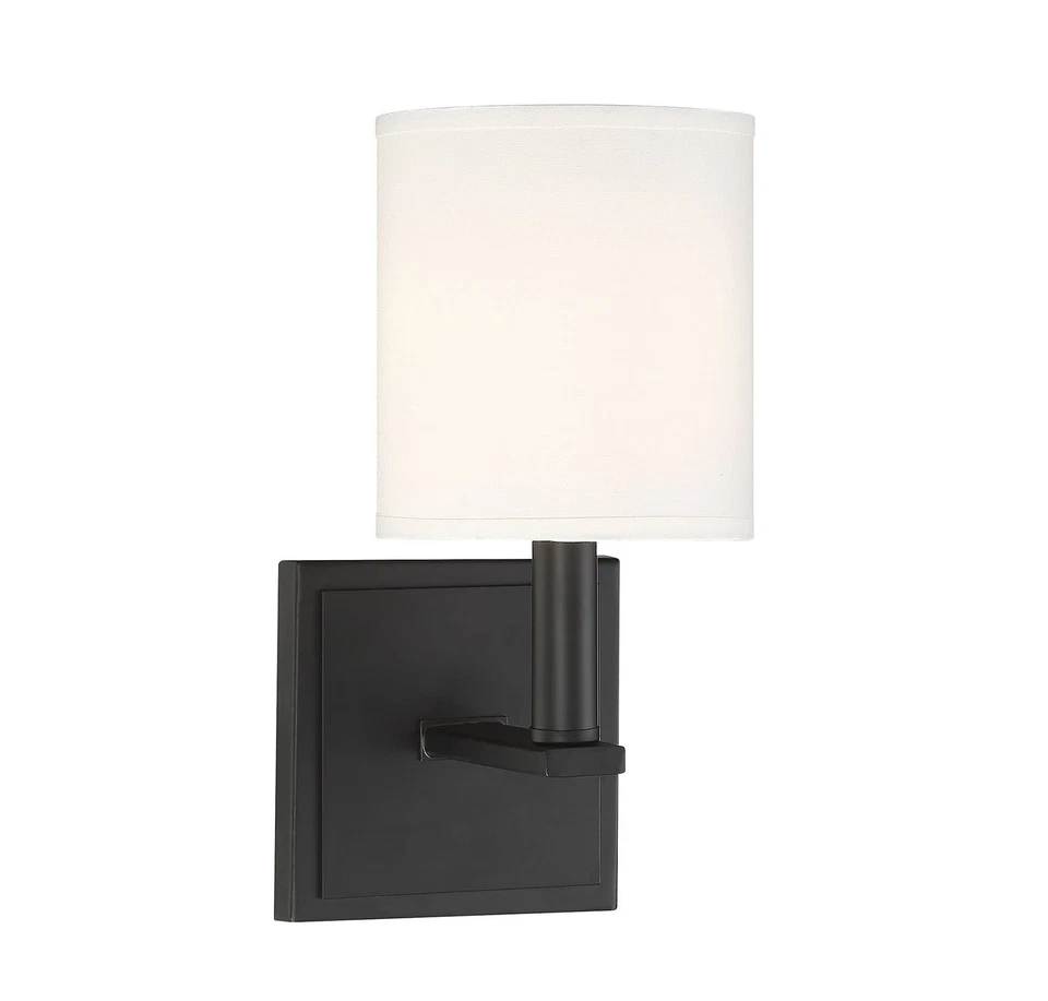 Savoy House Waverly Sconce Matte Black - 9-1200-1-89