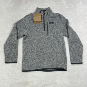 Patagonia Boy's Stone Wash 1/4 Zip Better Sweater - Size Medium - 10 - Picture 1 of 10