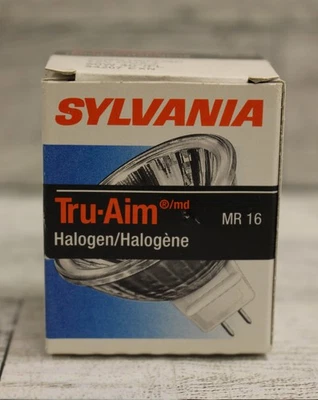 Sylvania TRU-AIM MR1612Volt Light Bulb 50MR16 - New - Image 1 of 4