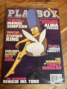 November 2009 Marge Simpson Playboy Magazine Issue - Picture 1 of 2