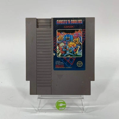 Ghosts 'n Goblins [5 Screw] (Nintendo NES, 1986) - Image 1 of 2