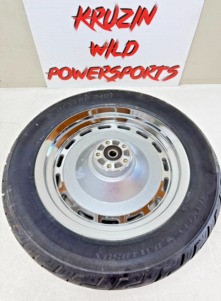 Harley-Davidson Sportster 2003 16" llanta trasera rotor de freno ranurado sólido 16x3 Foto 1 de 4