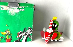 Marvin And K-9 Stocking Holder Warner Bros. Studio Store Looney Toons Pre Owned - Picture 1 of 5